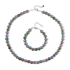 Mystic Lava Silver Set