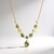 Collana in argento con Mosaico turchese