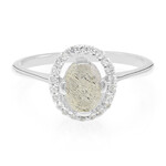 Anello in argento con Labradorite