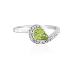 Zilveren ring met een Sfeen