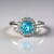 Anello in argento con Zircone Ratanakiri