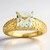 Green Amethyst Silver Ring (SAELOCANA)
