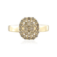 Gouden ring met I2 Champagne Diamanten (de Melo)