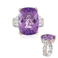 Lavendel-Amethyst-Silberring (Gems en Vogue)