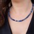 Blue Aventurine Silver Necklace