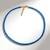 Collana in argento con Apatite Blu Neon