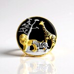 Anello in argento con Onice Nero (Gems en Vogue)