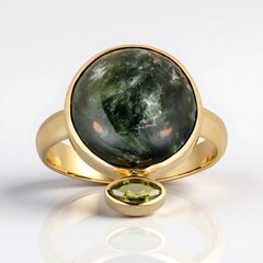 Anello in argento con Serafinite