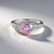 Anello in argento con Kunzite Brasiliana
