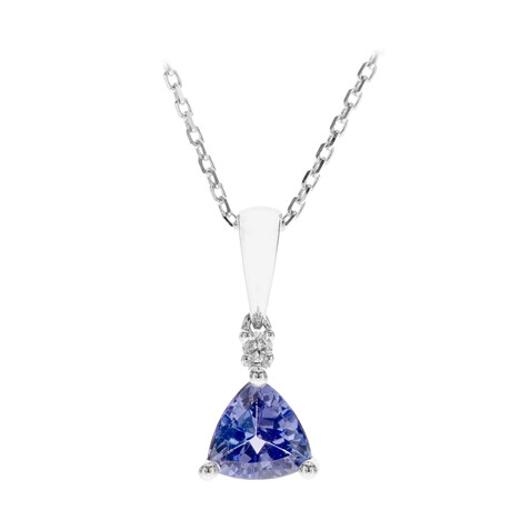 Collana in oro con Tanzanite AAA