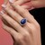 Lapis Lazuli Silver Ring (Ornaments by de Melo)