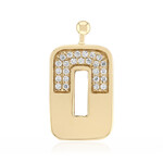 Zilveren accessoire met Diamanten SI1 (G) (Annette)