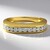 Anello in oro con Diamante SI1 (G) (Annette)