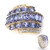 Tanzanite Silver Ring (Gems en Vogue)