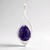 Ciondolo in argento con Charoite