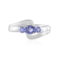 Anillo en plata con Tanzanita