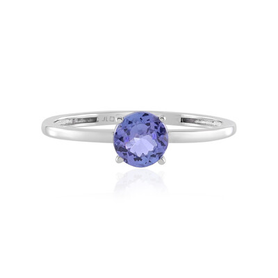 Anello in platino con Tanzanite