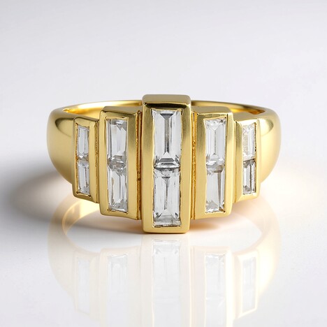Anello in oro con Zircone (Adela Gold)