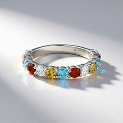 Anello in argento con Zircone