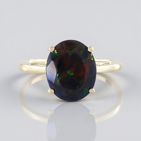 Anello in oro con Opale Mezezo