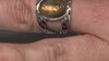 Zilveren ring met een labradoriet