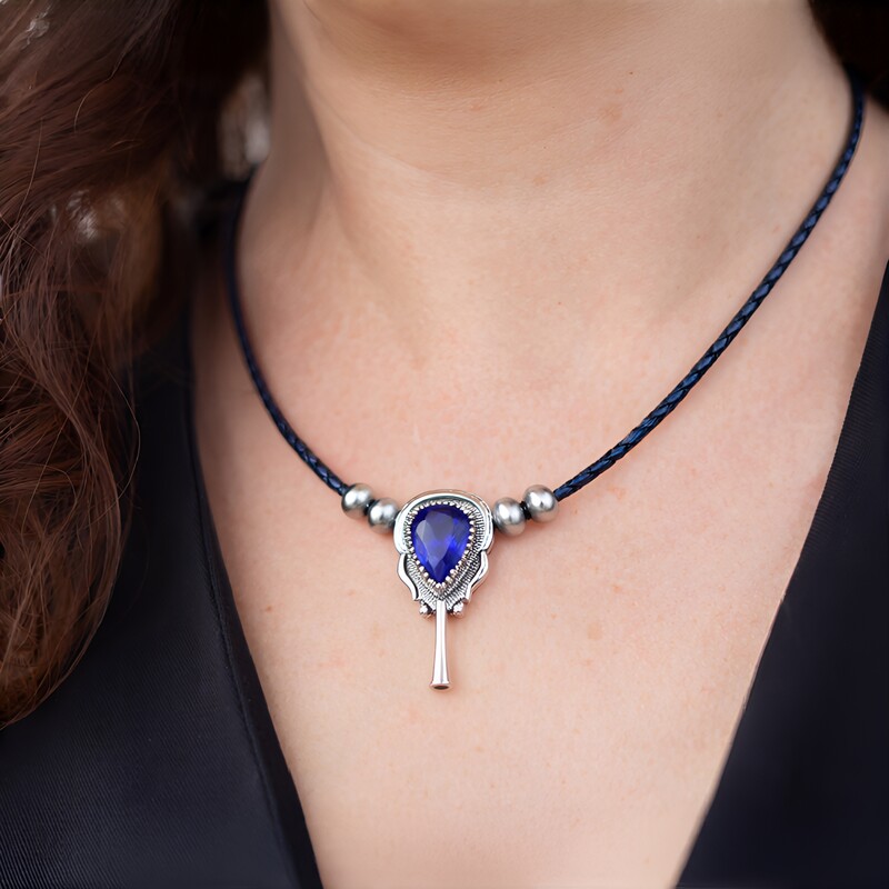 Collar con Sodalita (Desert Chic)