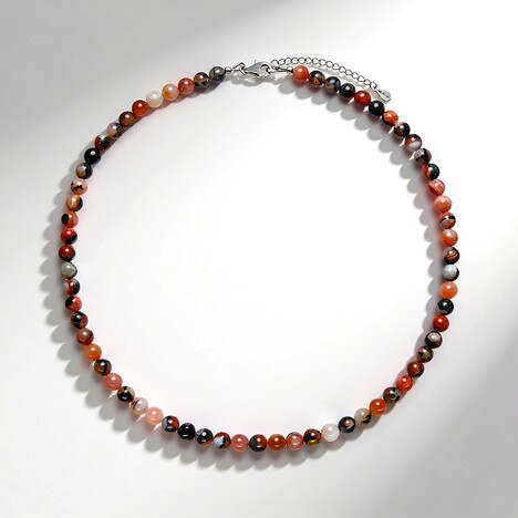 Collana in argento con Agata