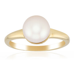 Akoya Pearl Silver Ring