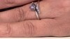 Anillo en plata con Labradorita rosa de Maniry