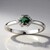 Anello in argento con Indicolite (Adela Silber)