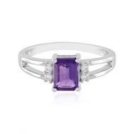 Sibirischer Amethyst-Silberring