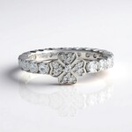 Anello in argento con Zircone