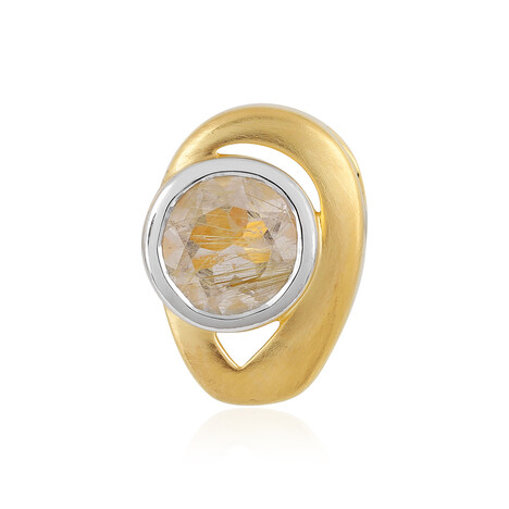 Rutilquarz-Silberanhänger (MONOSONO COLLECTION)