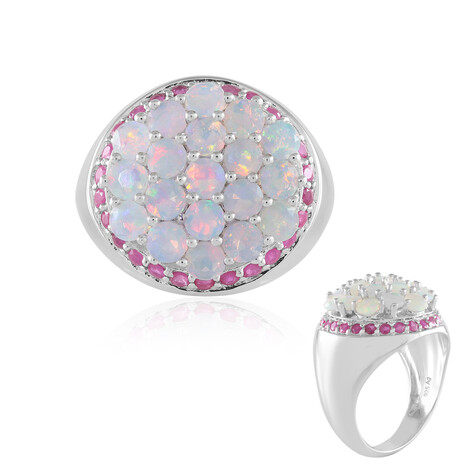 Welo-Opal-Silberring
