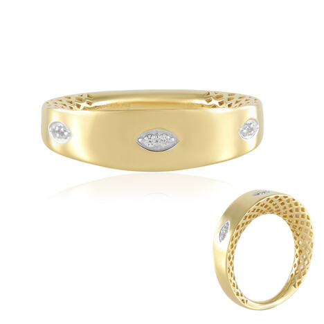 Bague en argent et Zircon (Ornaments by de Melo)