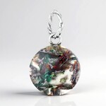 Ciondolo in argento con Calcedonio Venus