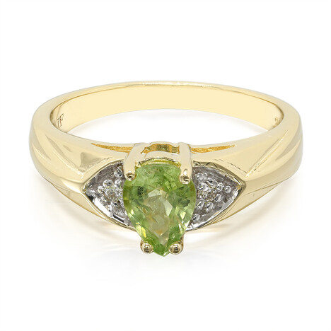 Nigerianischer Paraiba-Turmalin-Goldring