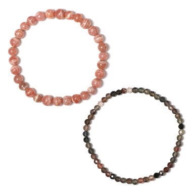 Bracelet et Rhodochrosite