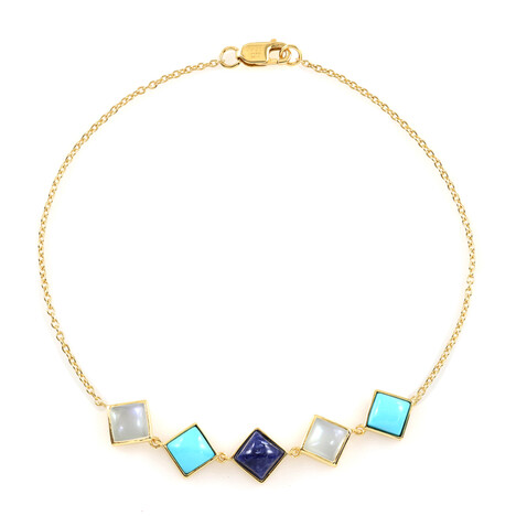 Bracelet en argent et Sodalite