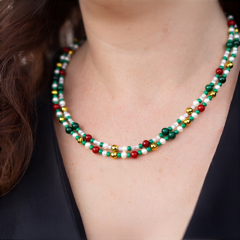 Collana in argento con Topazio Bianco (Adela Silber)