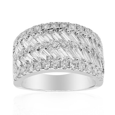 SI2 (H) Diamant-Goldring (CIRARI)