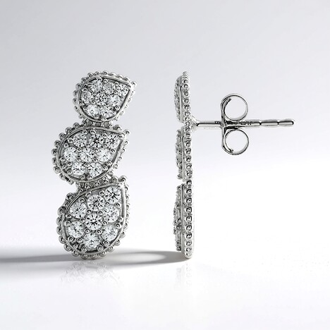 Orecchini in argento con Zircone