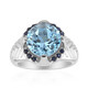 Anello in argento con Topazio Blu Cielo (Remy Rotenier)