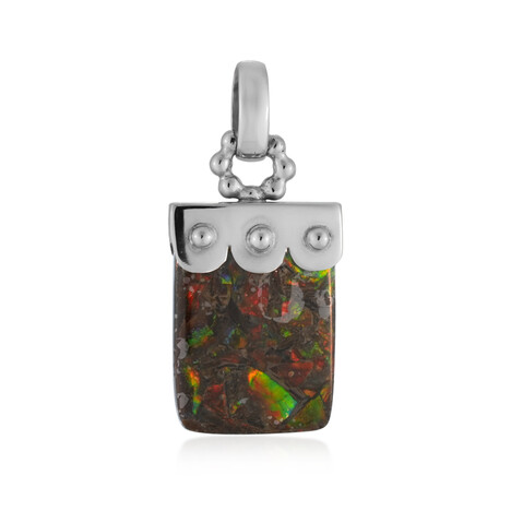 Ammolith-Silberanhänger