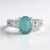 Anello in argento con Grandidierite