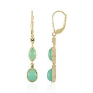 Chrysoprase Silver Earrings (KM by Juwelo)