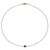Collier en or et Diamant noir (Adela Gold)