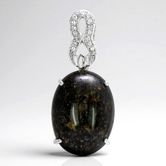 Ciondolo in argento con Opale Leopardo