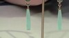 Pendientes en plata con Calcedonia agua  (KM by Juwelo)