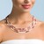 Charoite Silver Necklace (Riya)
